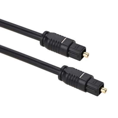 China Classic Digital Loud Speaker Black Toslink PS4 Fiber Optic Cable Fiber Optic Digital Audio Cable for sale