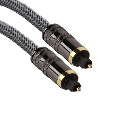 China Classic Gold Plated Digital Fiber Optic Cable Digital Fiber Optic Speaker Toslink Toslink Audio Cable For Multimedia for sale