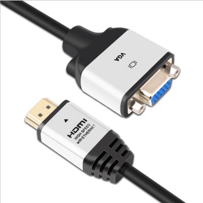 China COMPUTER HDMI to VGA, Gold Plated HDMI to VGA 6 Feet Cable (Male to Male) Compatible for Computer, Desktop, Laptop, PC, Monitor, HDTV for sale