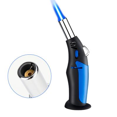 China New Design ZINC ALLOY Professional Powerful Nozzle ABS+ Maker Ignition BBQ Spray Gun Cigar Viable Lighter for sale