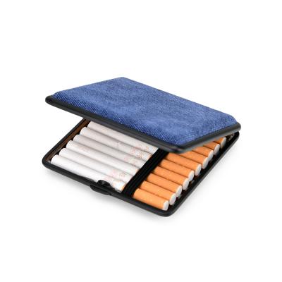 China Fashiontable fashion wholesale denim material 20pcs outdoor cigarette pack cigarette holder for sale