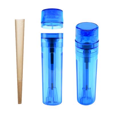 China 2021 PLASTIC New Grinding And Long Filling Portable Multi Functional Plastic Smoke Grinder for sale