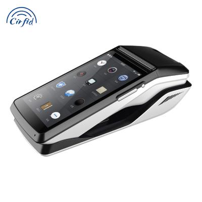 China SDK Cirfid M1 Restaurant Crate Portable Handheld 3G WIFI BT Android 8 POS 70Mm/S Mobile Terminal for sale