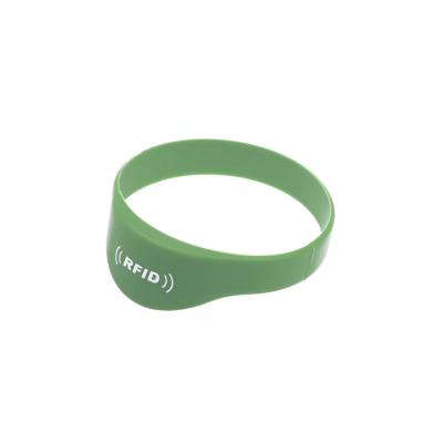 China Waterproof / Waterproof Rfid Wristband S125khz 13.56mhz Ilicon Nfc Band Custom Printing Waterproof Wristband for sale