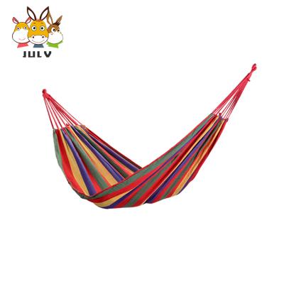 China OEM 1 Person 2 Person Lightweight Nylon Portable Hammock Large Person Luxury Outdoor Ultralight Waterproof Outdoor Camping Hammock for sale