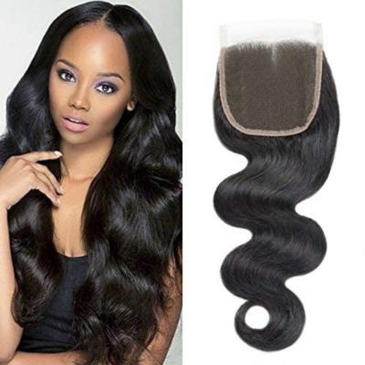 China Body Wave/Sheer 4x4 5x5 6x6 7x7 Lace Closure 100% Straight Swiss Brazilian Hair Lace Closure, HD Lace Closure for sale