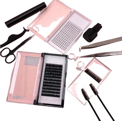 China Manufacture Light Wholesale Factory Supply Cheaper Price Individual Eyelash Extension Flat Lashes for sale