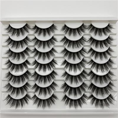 China Thick Qulity Faux Mink Top Lashes SET Hand Made 9D Faux Mink Lashes With Customize Own Brand Box Sellers for sale