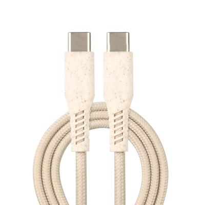 China Biodegradable MP3/MP4 Player USB Type C Data Cable For Iphone Samsung Charger USB Cable Eco Friendly for sale