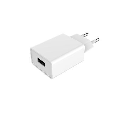 China Free Cell Phone Charger Shipping 1 Sample OK Hot Sales 2.4A USB Charger EU Cell Phone Wall Charger Custom Accept for sale