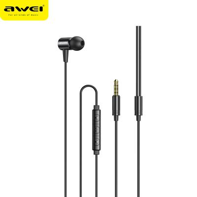 China NEW Fashion In-ear Stereo Earphone L2 In Ear Wired Earphone 1.2M AWEI Brand for sale