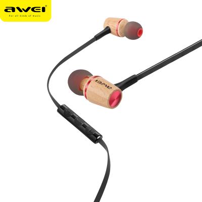 China Cheapest sound china factory good quality earphone wood earphone price hot sales cable per 3.5m bling earphones for sale