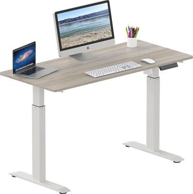 China (Height) Modern Adjustable Electric Lifting Desk Tables Office Adjustable View Position Gaming Home Office Height Smart Computer Desk for sale