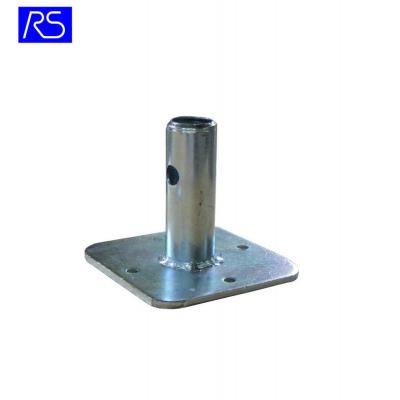 China As required factory supply steel scaffold base plate directly for sale