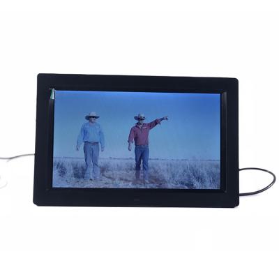 China Ultrathin Clock 9 Inch Digital Photo Frame Display Movie Picture Digital Photo Frame For Advertising for sale