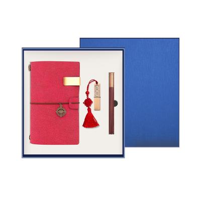 China Farming Gift Customized Logo Stationary Gift Set Ideas Men Gift Set To Give Clients Stationery for sale