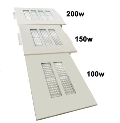 China Gas station. Garage. Modular supermarket lamp 100w waterproof ip66 led canopy lights for gas station for sale