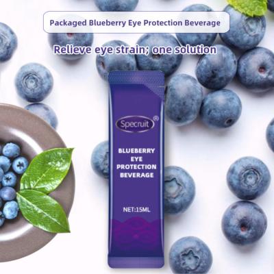 China Anti Aging Newcomer Latest Design Packaged Blueberry Eye Protection Drinks Natural Blueberry Blackcurrant To Relieve Eye Strain for sale