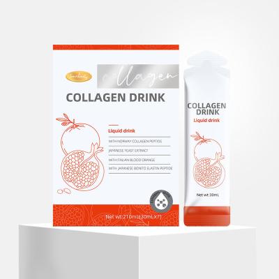 China 1~2 Bags Collagen Fish Style Drink 30ml Oral Liquid Sachet Factory Wholesale OEM ODM New Private Label Daily Anti-Aging Cosmetics; HUB for sale