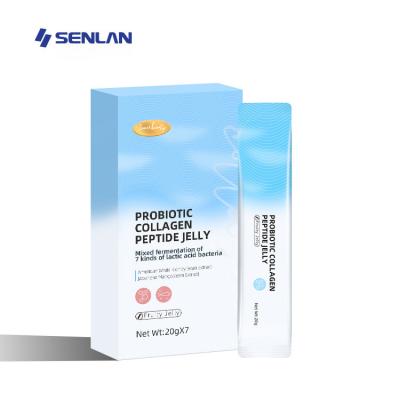 China Beauty Products OEM ODM Private Label Collagen Peptide Jelly Probiotic Manufacturer With BRC/Halal/FSSC22000 Certificate for sale