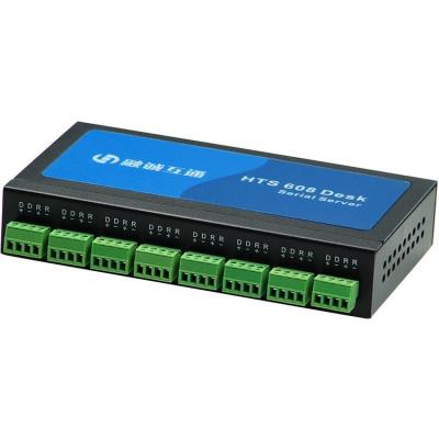 China Cheap Serial Port Hts-604 Server Rs232 Rs485 Converter Industrial Multi-periodic Port Server HTS-604 for sale