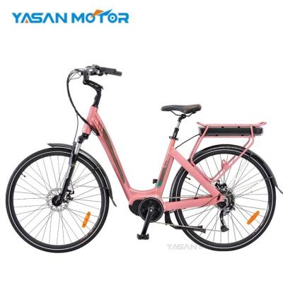 China Aluminum Alloy Pedal Assisted Kick Bike 8FUN Motor Men City Urban Electric Bike For Sale for sale