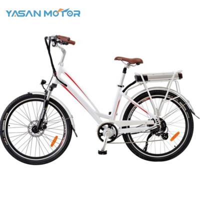 China Good Quality Aluminum Alloy Electric Bike 36v 250w 26 Inch City Ebike Popular In Europe Lithium Ion Battery Pack For eBike for sale