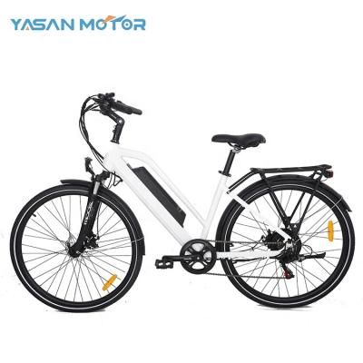 China Promotional New Arrival Electric Ladies City Price Aluminum Alloy 36V 200-250w Bicycle /350W Electric Bike for sale