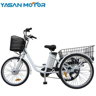 China Aluminum Alloy 3 Wheel 250W 36V Electric Bike With Pedal for sale