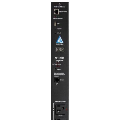 China NP-20R 20 Ports NEMA 5-20R Outlets OEM Server Electric Switched PDU NP-20R for sale