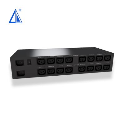 China NP-16E 16 SQUARE Ports Remote Power Management System , IEC 60320-C13 Outlets PDU NP-16E for sale