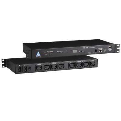 China Network Cabinet Intelligent Power Distribution Unit Switched PDU NP-08E for sale