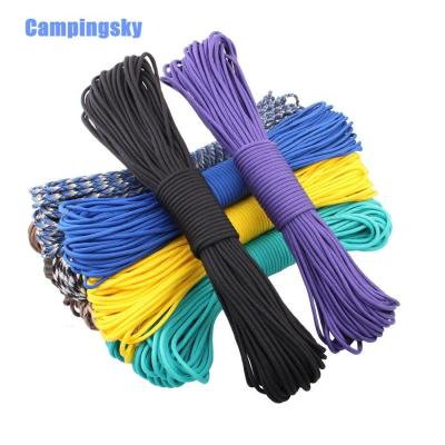 China Sports paracord yarn for knitting 5 10mm hebilla wear resistant nylon aramid Paracord 550 various length custom colors rope 7 strands for sale