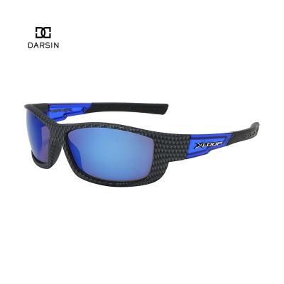 China Factory Wholesale Custom Fashion DARSIN Sunglasses Polarized Mirror Fishing XLOOP Cycling Men Sport Sunglasses for sale