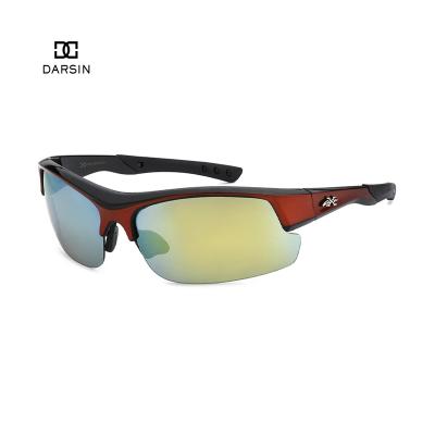 China Fashion DARSIN Sunglasses Factory Wholesale Custom Polarized Mirror Fishing XLOOP Sports Sunglasses Cycling Men for sale