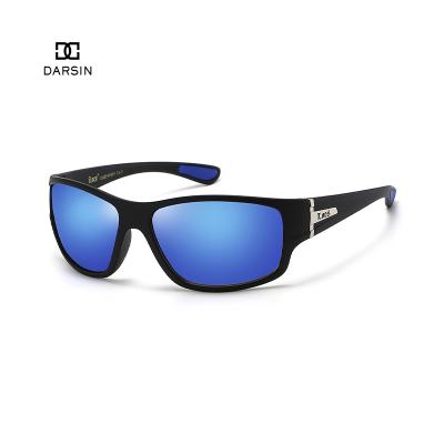 China Factory New Logo Gangster Men Fishing Sport Custom Polarized DARSIN Sunglasses Fashion Shading Locs Sunglasses for sale