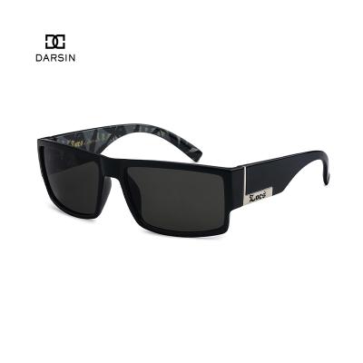 China Fashion DARSIN Sunglasses Factory LOCS Sun Lenses Polarized Drive Logo Thick Frame Men Sunglasses Custom Made for sale