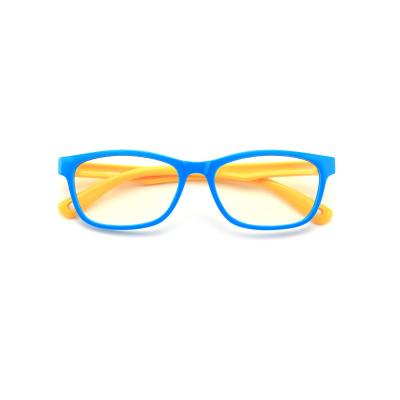 China Anti Bluelight DARSIN Fashion Kids Children Silica Gel Glasses No Skin Allergies Anti Blue Light Blocking Glasses for sale