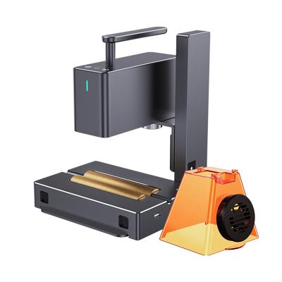 China 2022 Newest Mini 5W 3D UV Laser Marking Machine For Wood Leather Plastic Pen Ceramic for sale