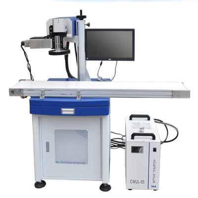 China Automated 3W 5W 10W Laser Marking Machine Laser Loading UV Engraving On Wood Glass Plastic for sale