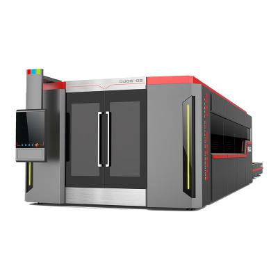 China 4020 Metal Laser Engraving Machine Water Cooled Automatic CNC Fiber Laser Cutting Machine Price for sale