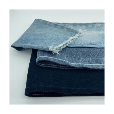 China 2021Professional New Designs High Quality Breathable In Stock Non-elastic Woven Denim Fabric YARN DYED for sale