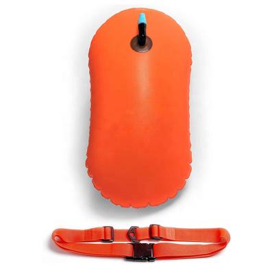 China Outdoor Swim Buoy Swimming With Inflatable Pet Ball Swimming Buoy for sale