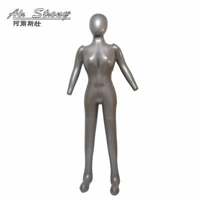 China QFL Inflatable Full Body Inflatable Female Mannequin With Head And Arms For Sale for sale