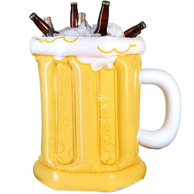 China Sustainable Inflatable Beer Mug Icer Cooler For Parties for sale