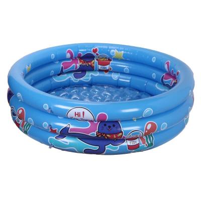 China Round or Square Kiddie Inflatable 3 Ring Circles Swimming Pool Ball Pit Pool 47