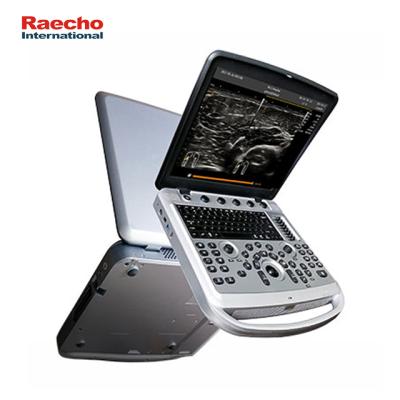 China Metal Laptop 15 Inch HD LED Show Color Doppler Veterinary Animals 3D Ultrasound Machine for sale