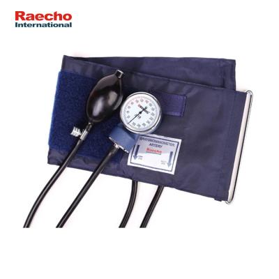 China Raecho RAS-2001 Good Quality Aneroid Metal Sphygmomanometer With Stethoscope for sale