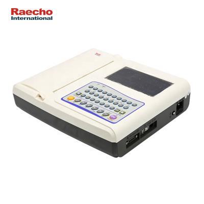 China Suitable Price ECG 12 ECG Machine Portable 12 Channel For Children To Good Leads for sale