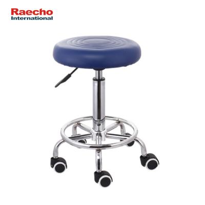 China The Cheap And High Quality Traditional Adjustable Size Hospital Care Steel Chair Physicians Mobile Stool for sale